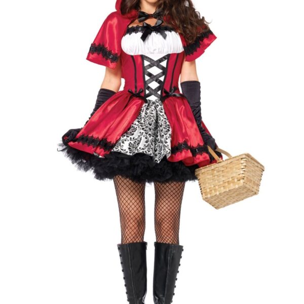 Костюм червоної шапочки Leg Avenue Gothic Red Riding Hood S