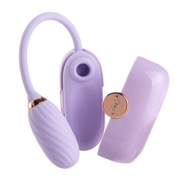 Вакуумний кліторальний стимулятор Otouch Louis Vibrate Purple з вібрацією