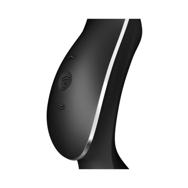 Вакуумний стимулятор з вібрацією Satisfyer Curvy Trinity 2 Black