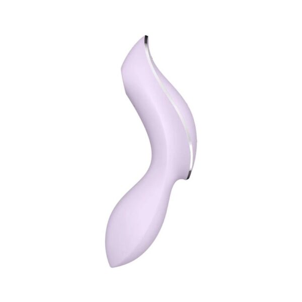 Вакуумний стимулятор з вібрацією Satisfyer Curvy Trinity 2 Violet