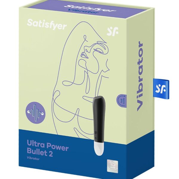 Віброкуля на акумуляторі Satisfyer Ultra Power Bullet 2 Black