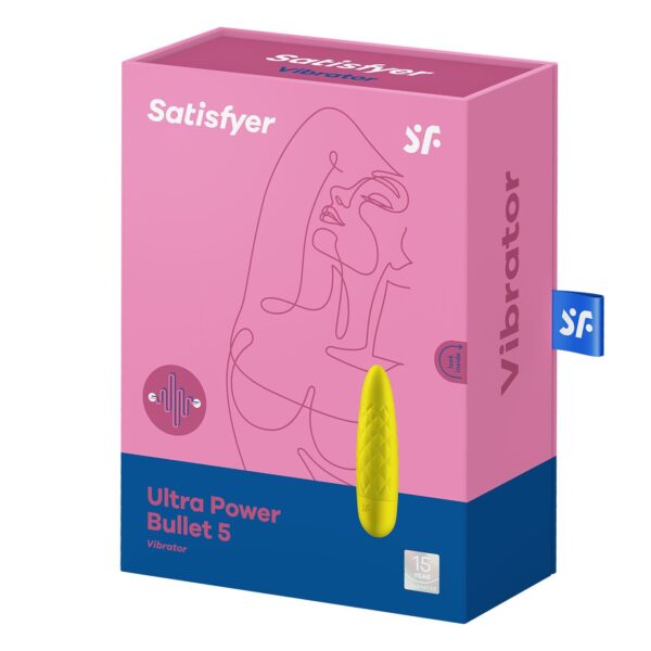 Мінівібратор Satisfyer Ultra Power Bullet 5 Yellow