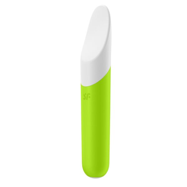 Мінівібратор із гнучким язичком Satisfyer Ultra Power Bullet 7 Green