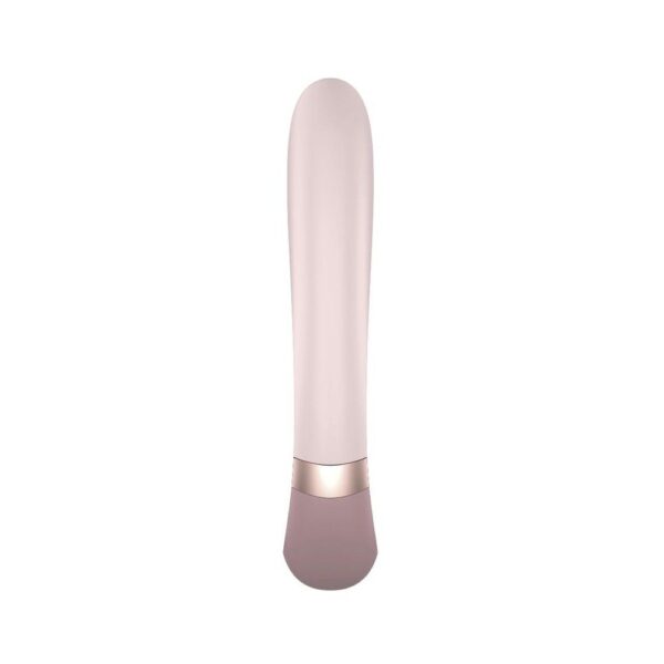 Смарт вібратор-кролик із підігрівом Satisfyer Heat Wave Mauve