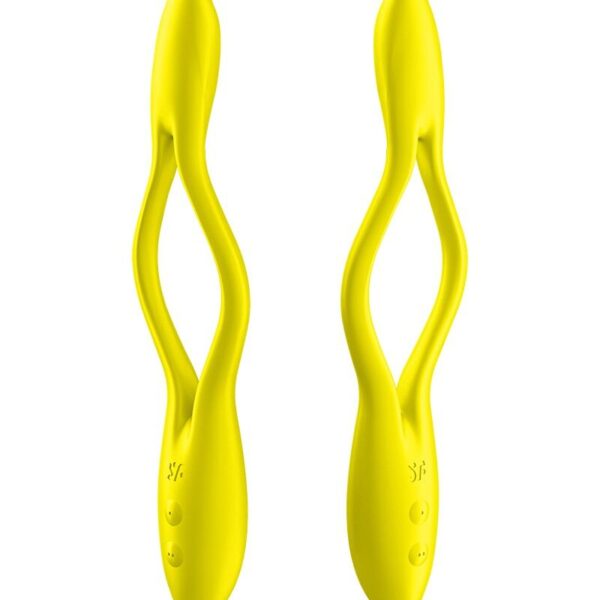 Універсальний гнучкий вібратор для пар Satisfyer Elastic Game Yellow