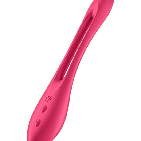 Універсальний гнучкий вібратор для пар Satisfyer Elastic Joy Red