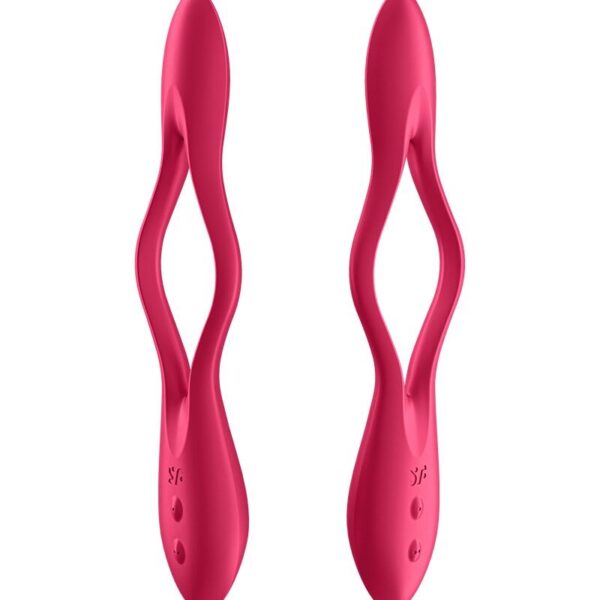 Універсальний гнучкий вібратор для пар Satisfyer Elastic Joy Red