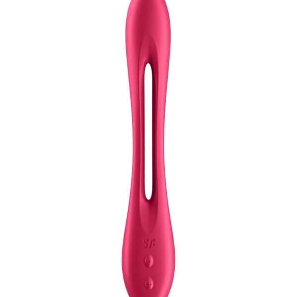 Універсальний гнучкий вібратор для пар Satisfyer Elastic Joy Red