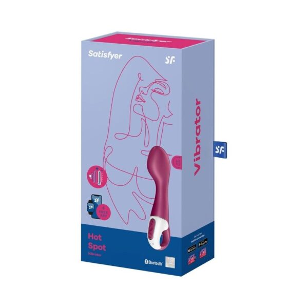 Смарт вібратор точки G Satisfyer Hot Spot з функцією підігріву