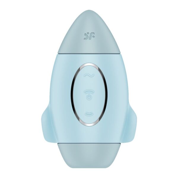 Вакуумний вібратор Satisfyer Mission Control Blue