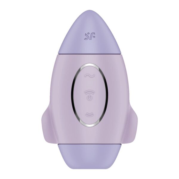 Вакуумний вібратор Satisfyer Mission Control Violet