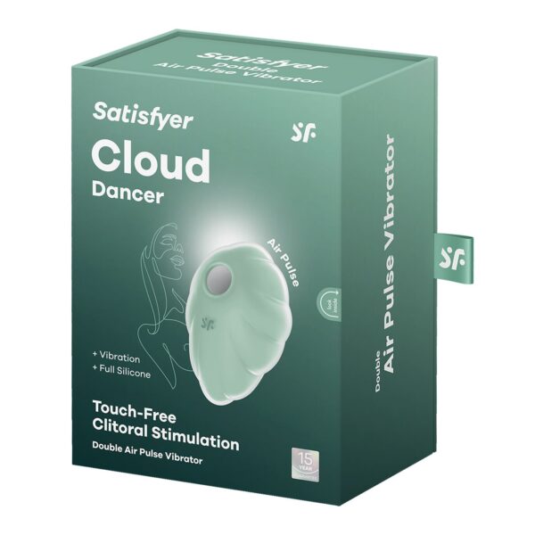 Вакуумний вібратор Satisfyer Cloud Dancer (Mint)