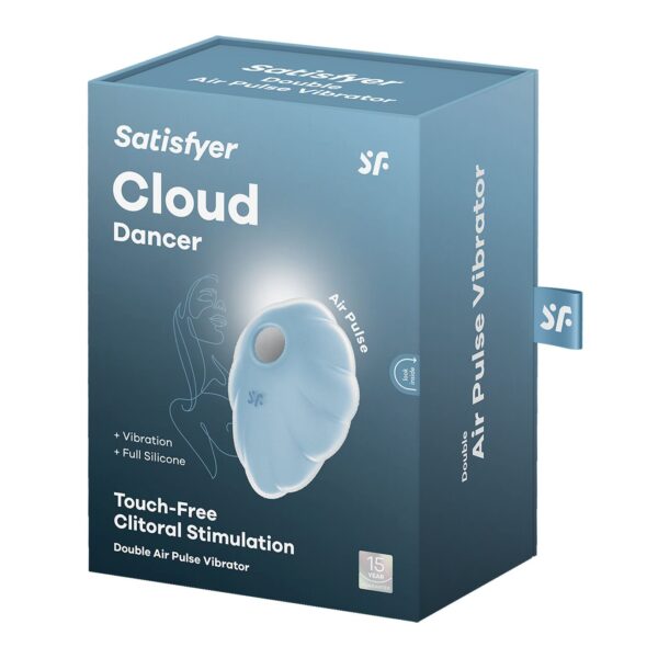 Вакуумний вібратор Satisfyer Cloud Dancer (Blue)