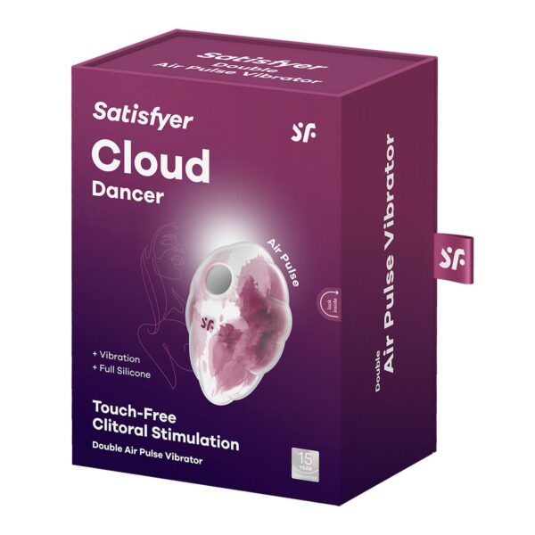 Вакуумний вібратор Satisfyer Cloud Dancer (Red)