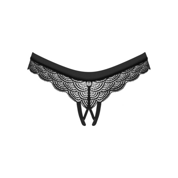 Трусики Obsessive Chemeris crotchless panties XS/S