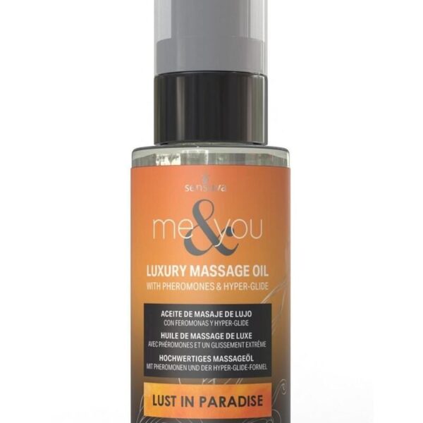 Масажна олія Sensuva Sensuva Me&You - Lust in Paradise (Lemon, Ginger, Orange, Vanilla & Sugar) 59 м