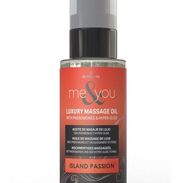 Масажна олія Sensuva Me&You - Island Passion (Wild Passion Fruit & Island Guava) 59 мл