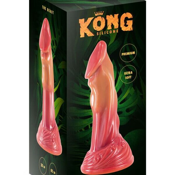 Фентезійний фалоімітатор Kong Silicone The Beast