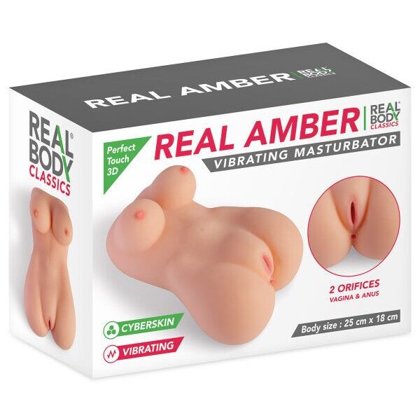 Мастурбатор Real Body — Real Amber