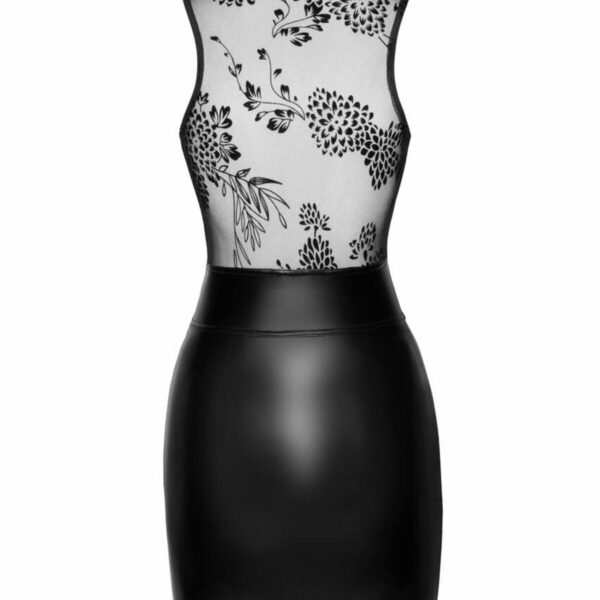 Сукня Noir Handmade F241 Short dress with powerwetlook skirt and tulle top - S