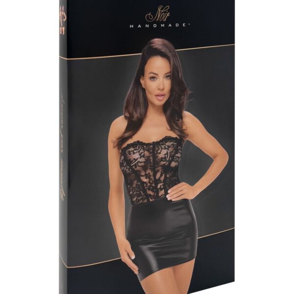 Сукня Noir Handmade F300 Solace lace up corset mini dress - S