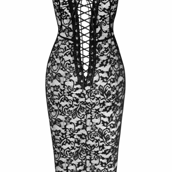 Сукня Noir Handmade F301 Catalyst lace up midi dress - S