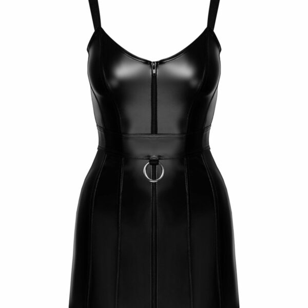 Сукня Noir Handmade F320 Starlet wetlook minidress with ring belt - S