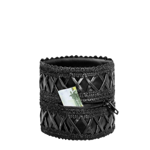 Жіночий наручний гаманець Noir Handmade F326 Wrist wallet with hidden zipper