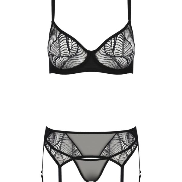 Комплект Passion LEAFA SET black S/M - ECO Passion