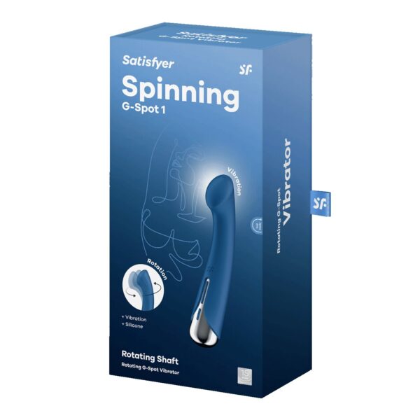 Вібратор Satisfyer Spinning G-Spot 1 Blue