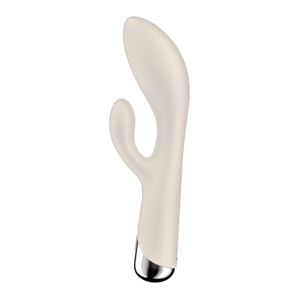 Вібратор-кролик Satisfyer Spinning Rabbit 1 Beige