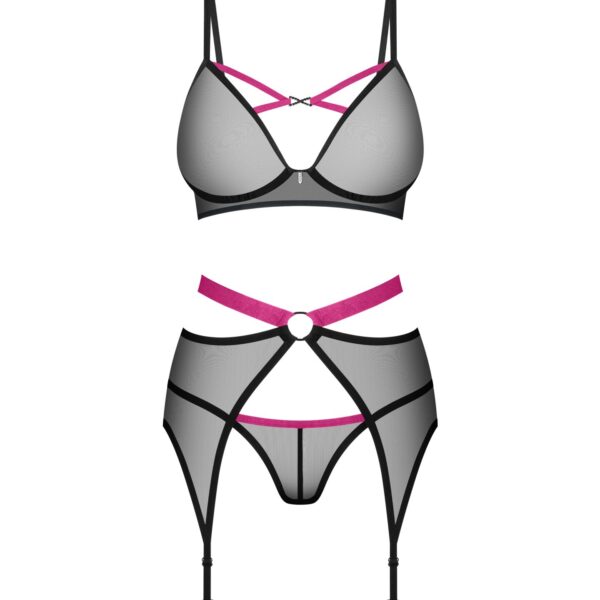 Комплект Obsessive Novenes 3-pcs set XS/S