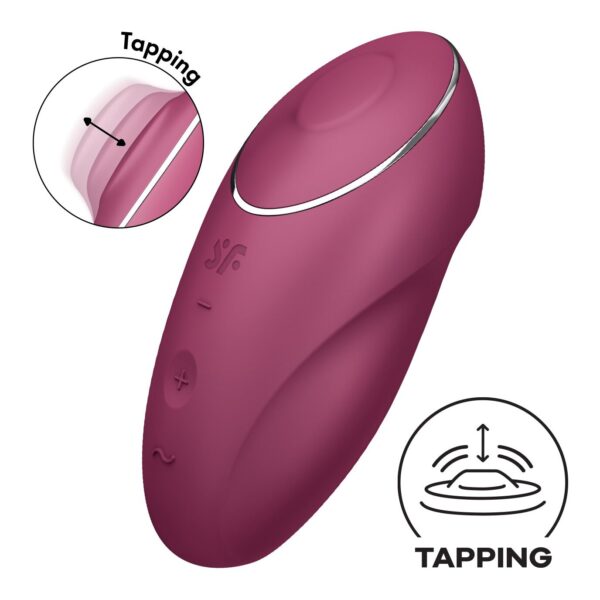 Вібратор Satisfyer Tap & Climax 1 Red