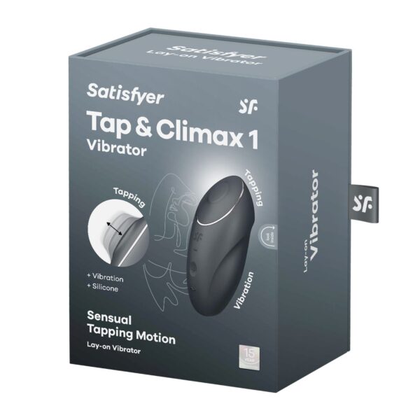 Вібратор Satisfyer Tap & Climax 1 Grey