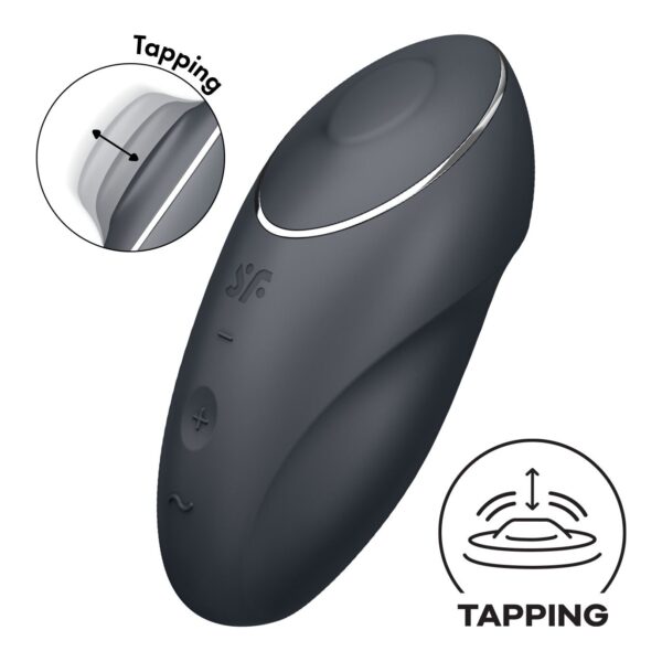 Вібратор Satisfyer Tap & Climax 1 Grey