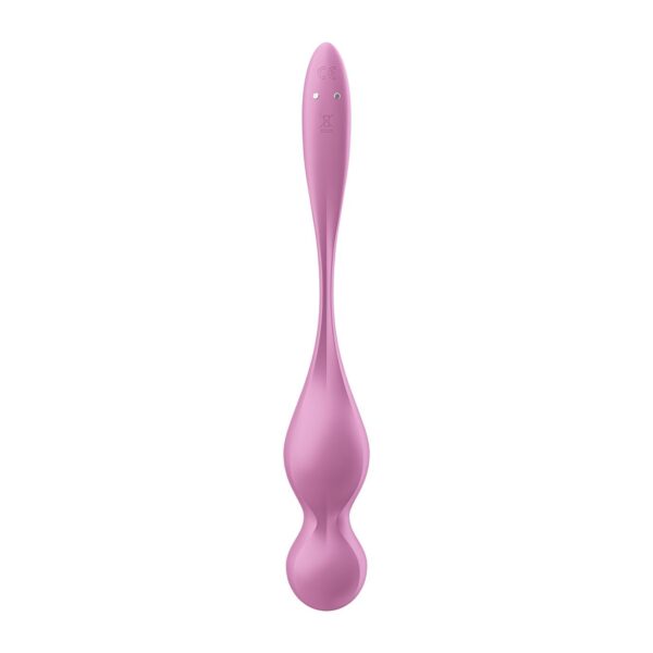 Вагінальні кульки з вібрацією Satisfyer Love Birds 1 Connect App Pink