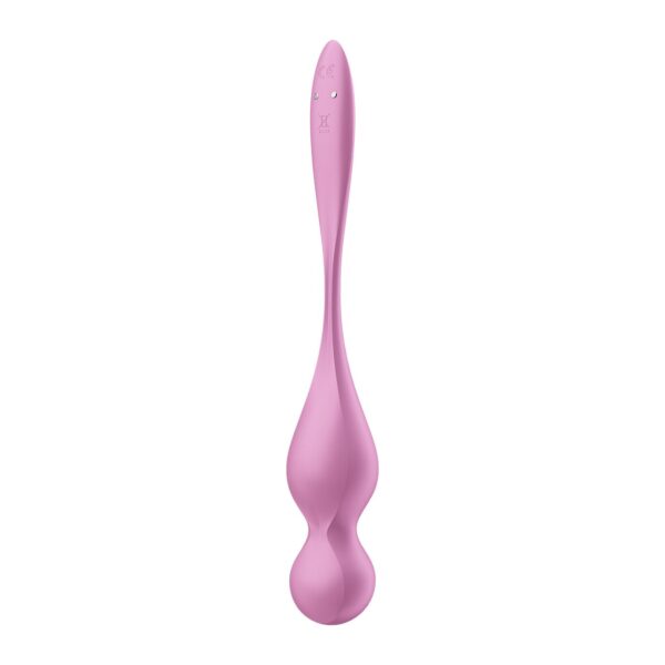 Вагінальні кульки з вібрацією Satisfyer Love Birds 1 Connect App Pink