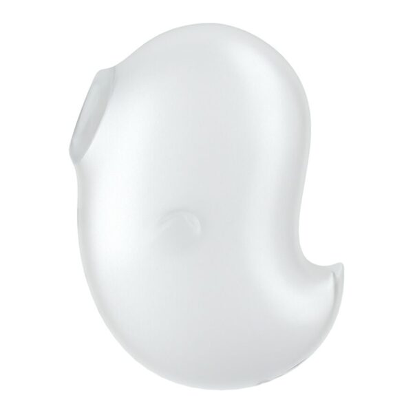 Вакуумний кліторальний стимулятор із вібрацією Satisfyer Cutie Ghost White