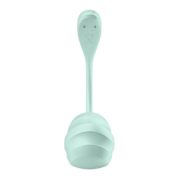 Смарт-віброяйце Satisfyer Smooth Petal Connect App Mint