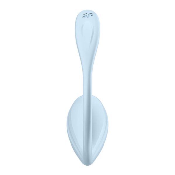 Смарт-віброяйце Satisfyer Smooth Petal Connect App Light Blue