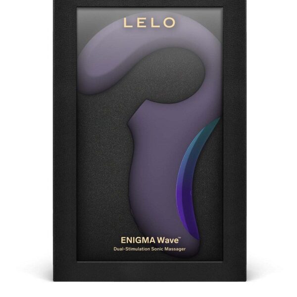 Кліторально-вагінальний звуковий стимулятор LELO Enigma WAVE Cyber Purple