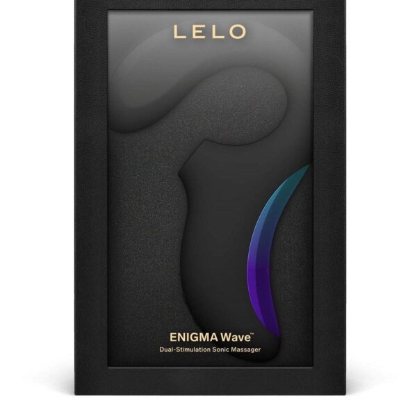 Кліторально-вагінальний звуковий стимулятор LELO Enigma WAVE Black