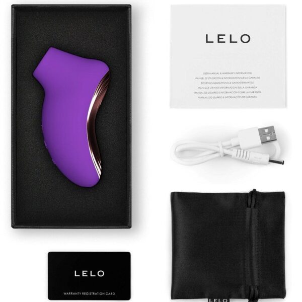 Звуковий стимулятор клітора LELO SONA 2 Travel Purple