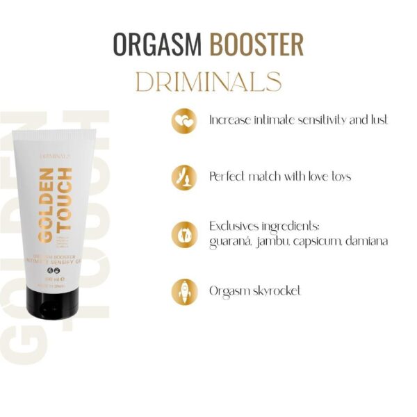 Крем-бустер для клітора Driminals Golden Touch Orgasm Booster 30 мл