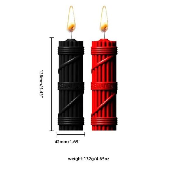 Свічки для BDSM LOCKINK SEVANDA Fetish Drip Candles Set 2 шт