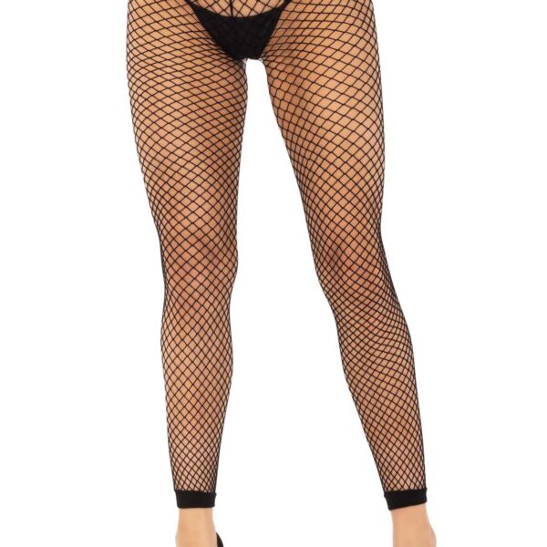 Панчохи Leg Avenue Industrial Net footless tights Black One Size