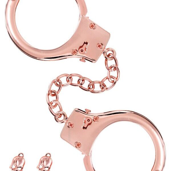 Наручники Fetish Tentation Premium Chick wrist cuffs in rose-gold metal