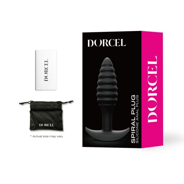 Анальна пробка Dorcel SPIRAL PLUG (м'ята упаковка!!!)