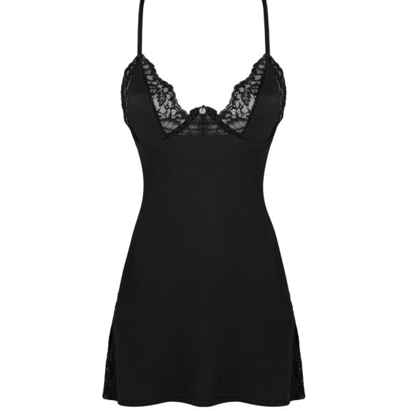 Сорочка Obsessive Bellastia chemise & thong XS/S