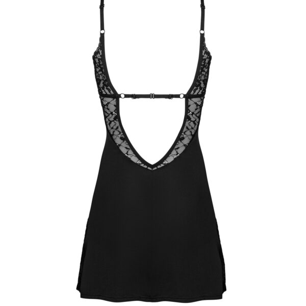 Сорочка Obsessive Bellastia chemise & thong XS/S